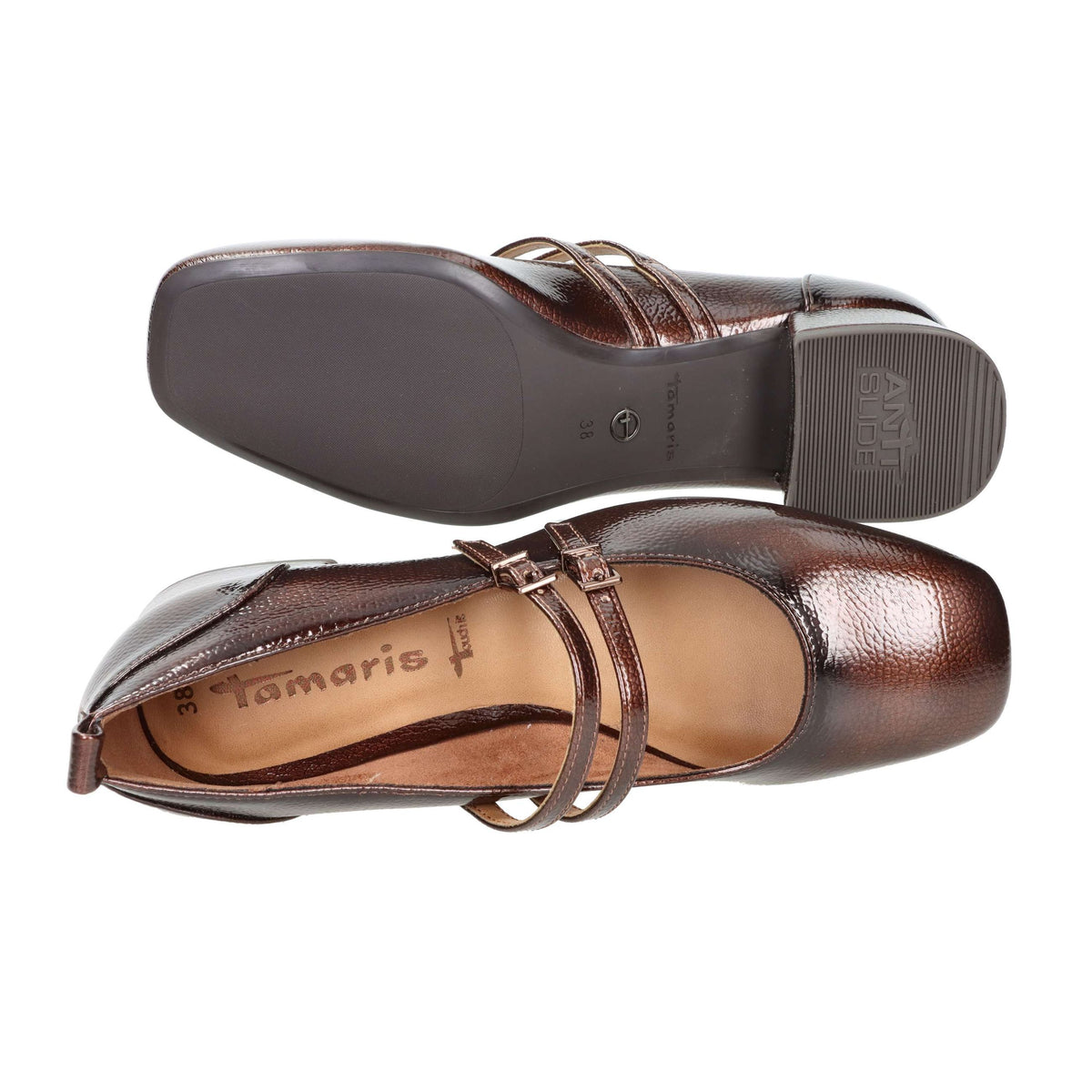 Tamaris Donna Ballerine 1-22318-43 Marrone