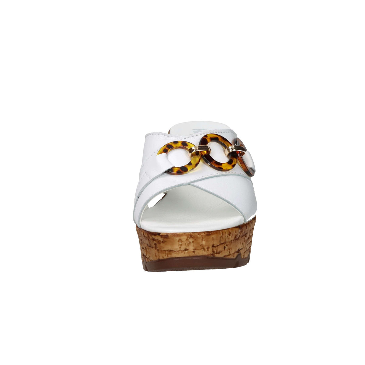 NOVAFLEX Donna Ciabatte con zeppa VERCEIA Bianco