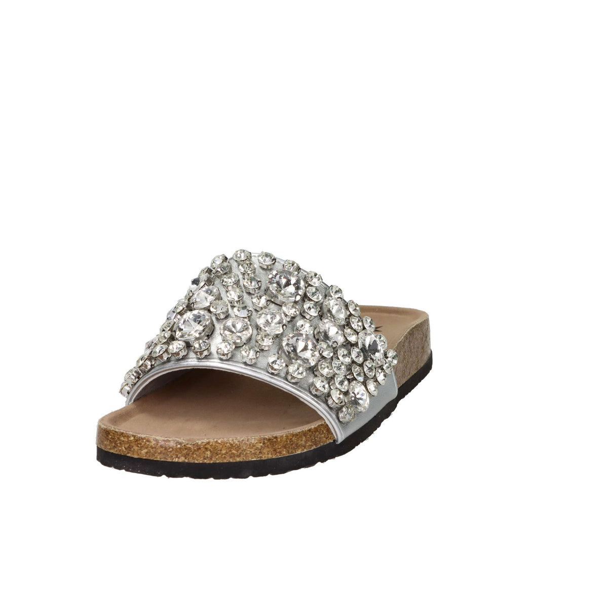 Shop Art Donna Ciabatte basse SASS250281 Argento