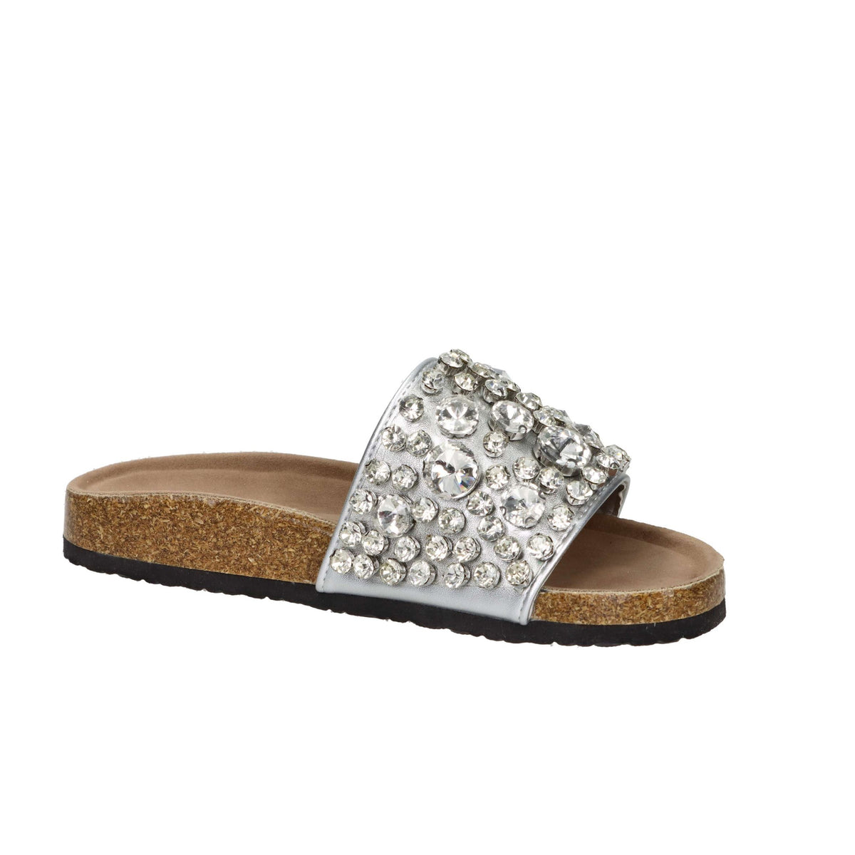 Shop Art Donna Ciabatte basse SASS250281 Argento