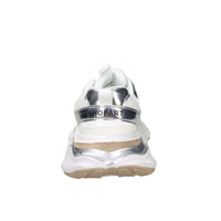 Shop Art Donna Sneakers bassa SASS250241 Bianco/Argento