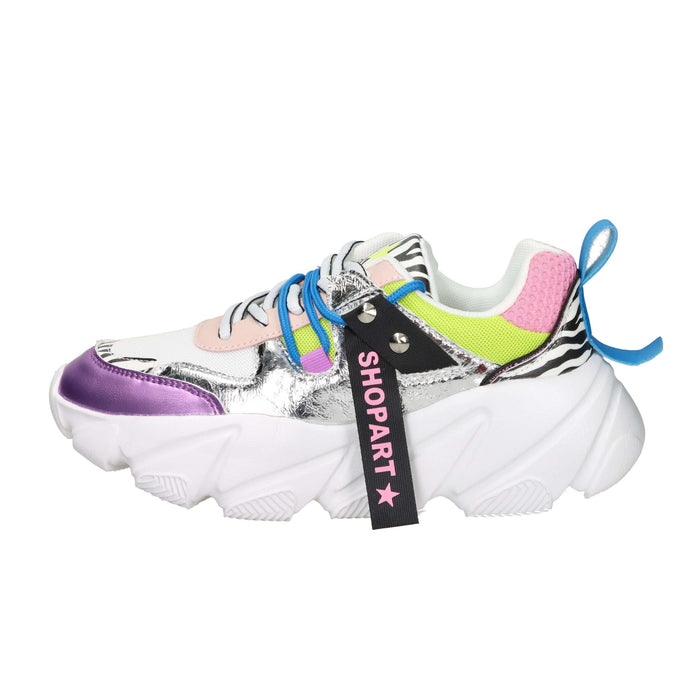 Shop Art Donna Sneakers bassa SASS250253 Bianco/Rosa
