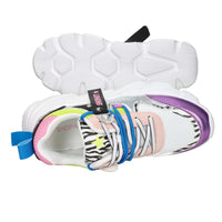 Shop Art Donna Sneakers bassa SASS250253 Bianco/Rosa