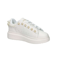 Shop Art Donna Sneakers bassa SASS250202 Bianco/Oro