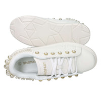 Shop Art Donna Sneakers bassa SASS250202 Bianco/Oro