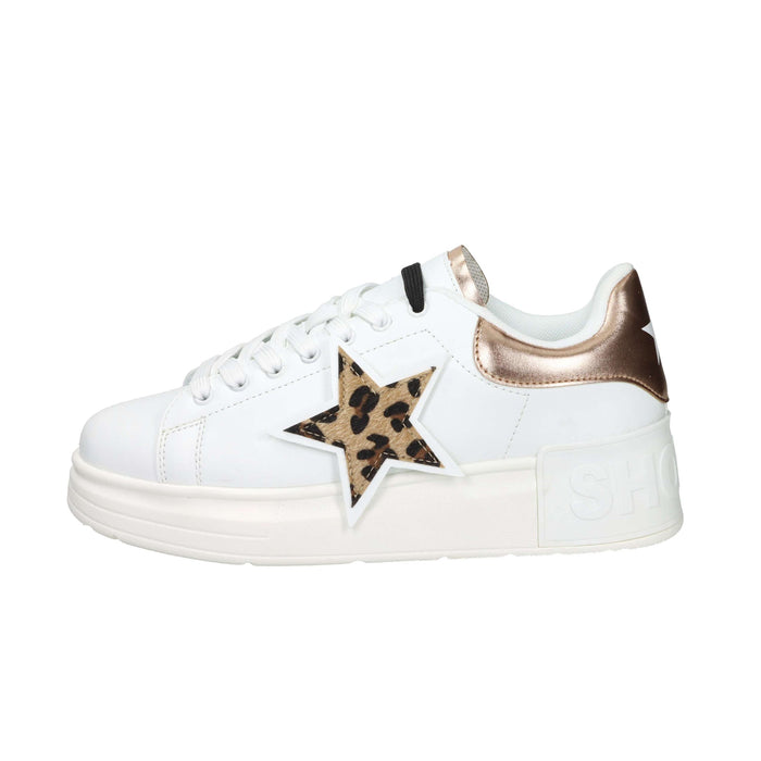 Shop Art Donna Sneakers bassa SASS250216 Bianco/Cipria