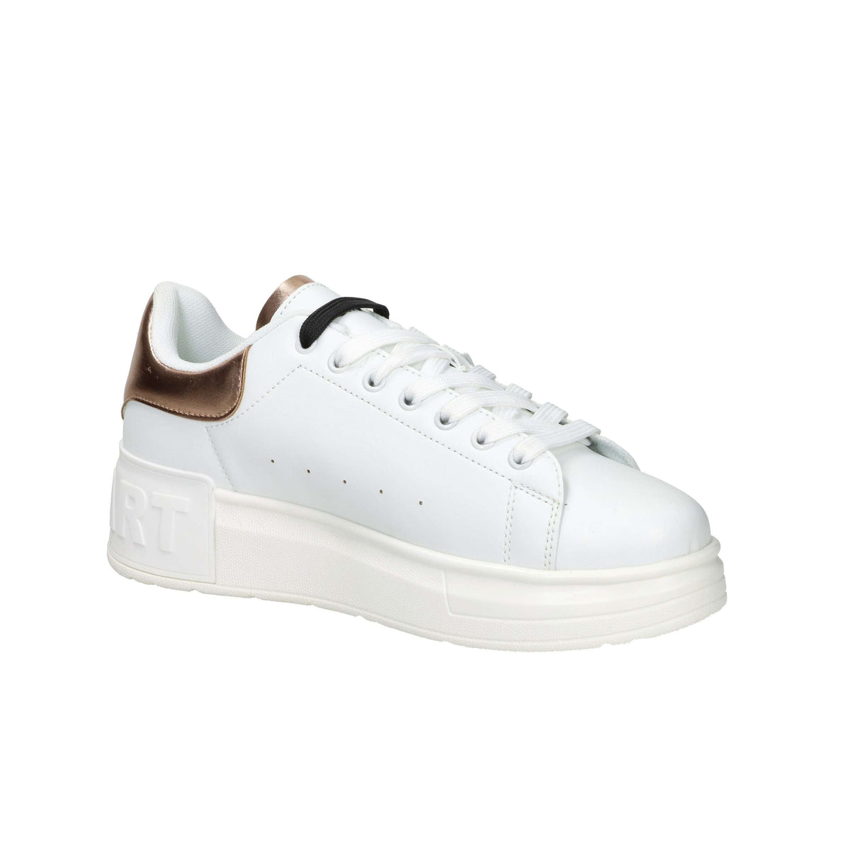 Shop Art Donna Sneakers bassa SASS250216 Bianco/Cipria