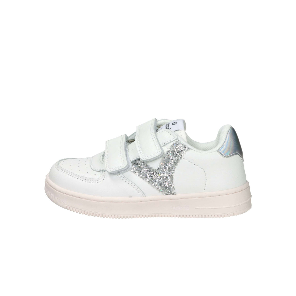 Victoria Bambine e ragazze Sneakers bassa 1124106 Bianco/Argento