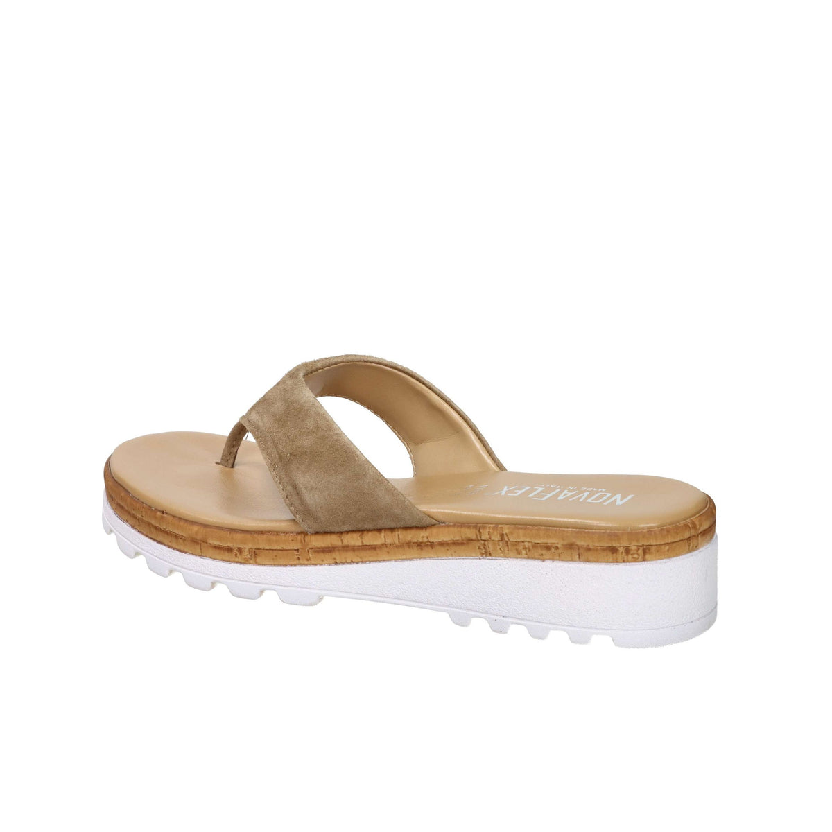 NOVAFLEX Donna Infradito MONTESEGALE Taupe