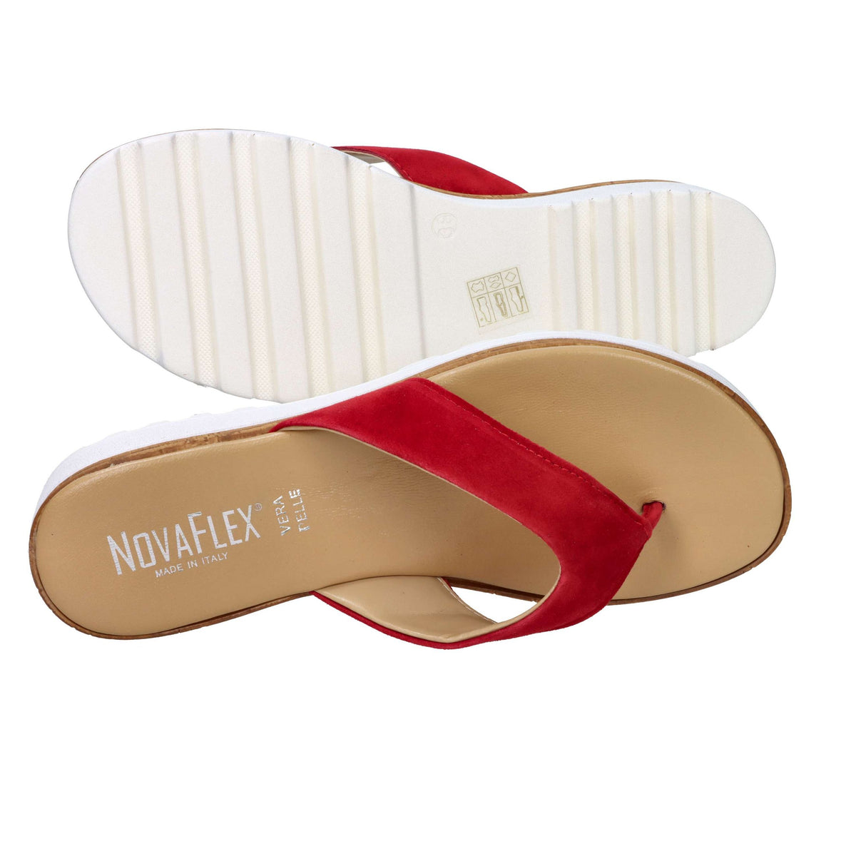 NOVAFLEX Donna Infradito MONTESEGALE Rosso