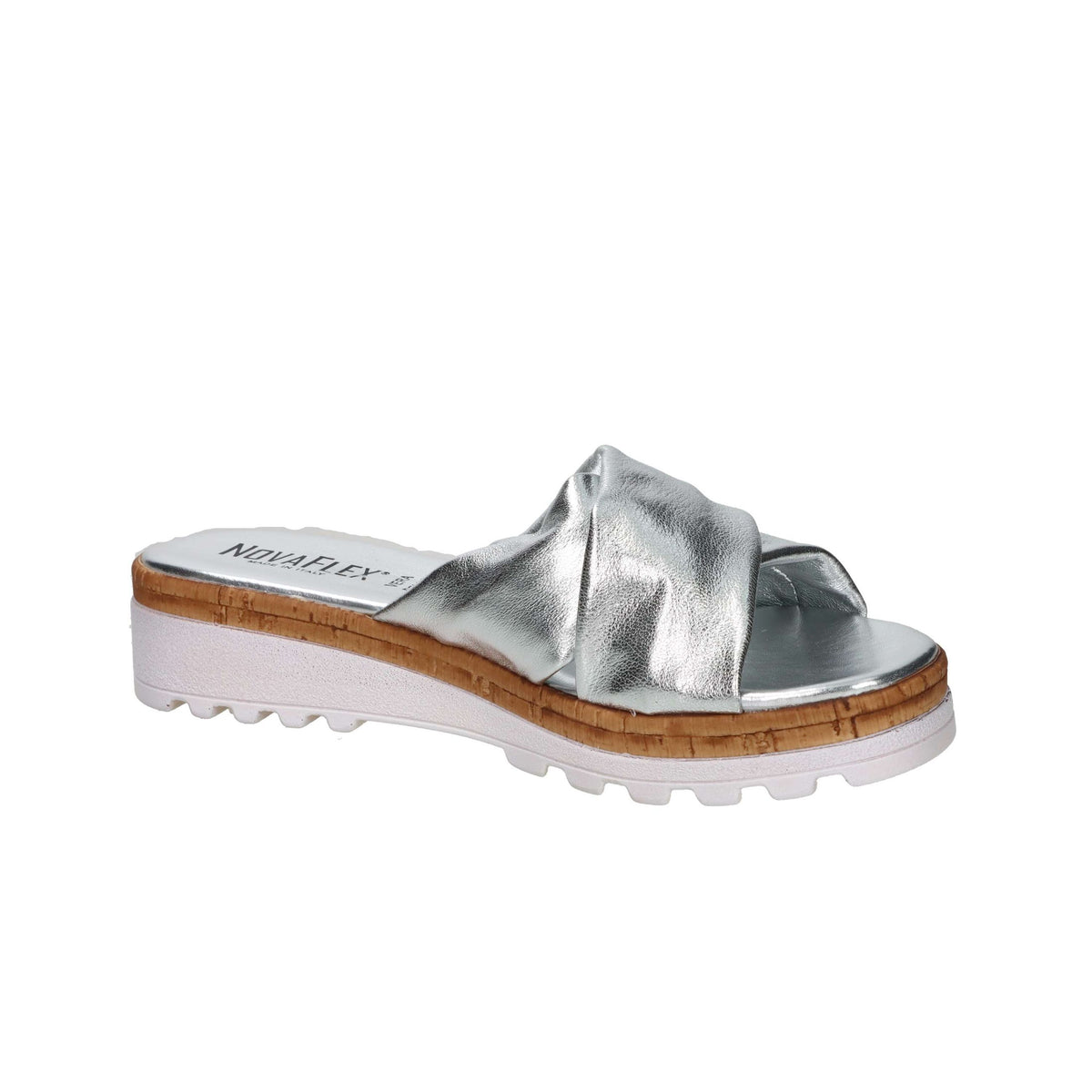 NOVAFLEX Donna Ciabatte basse MONTEFALCO Argento
