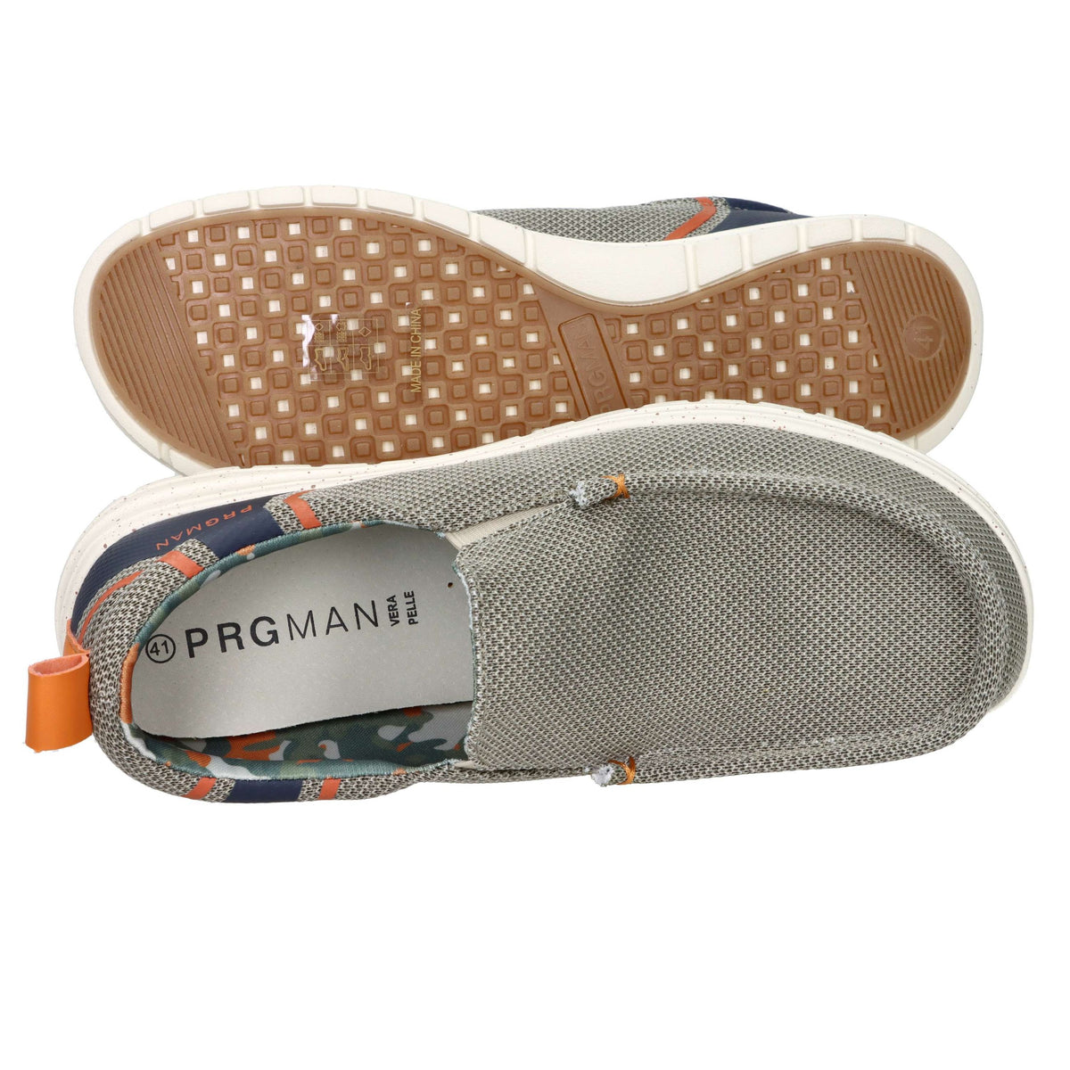 PREGUNTA Uomo Mocassino 241U003 Taupe