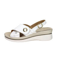 NOVAFLEX Donna Sandali con zeppa VILLASANTA Bianco