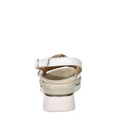 NOVAFLEX Donna Sandali con zeppa VILLASANTA Bianco
