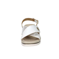 NOVAFLEX Donna Sandali con zeppa VILLASANTA Bianco