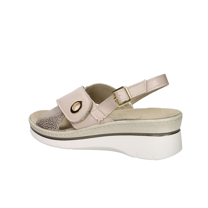 NOVAFLEX Donna Sandali con zeppa VILLASANTA Beige