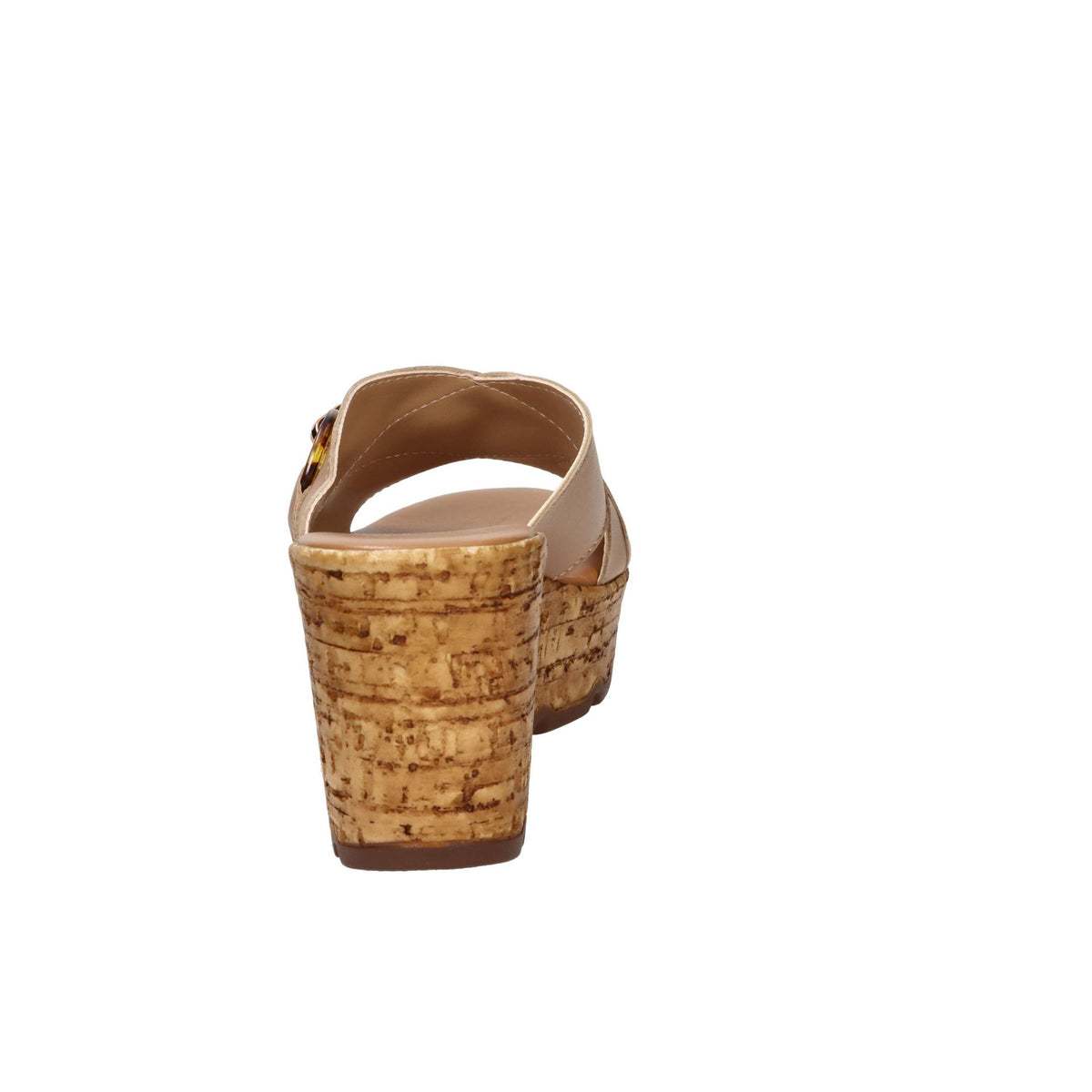 NOVAFLEX Donna Ciabatte con zeppa VERCEIA Cuoio