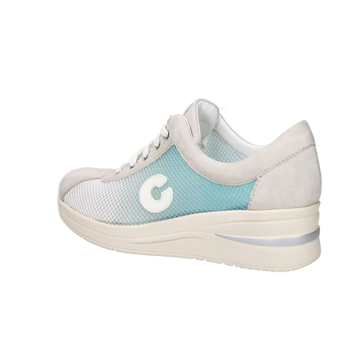 CINZIA SOFT Donna Sneakers bassa IV0923492 Bianco/Celeste