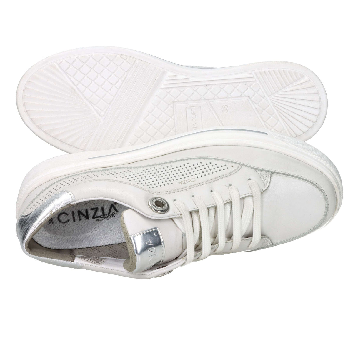CINZIA SOFT Donna Sneakers bassa IV1019258 Bianco