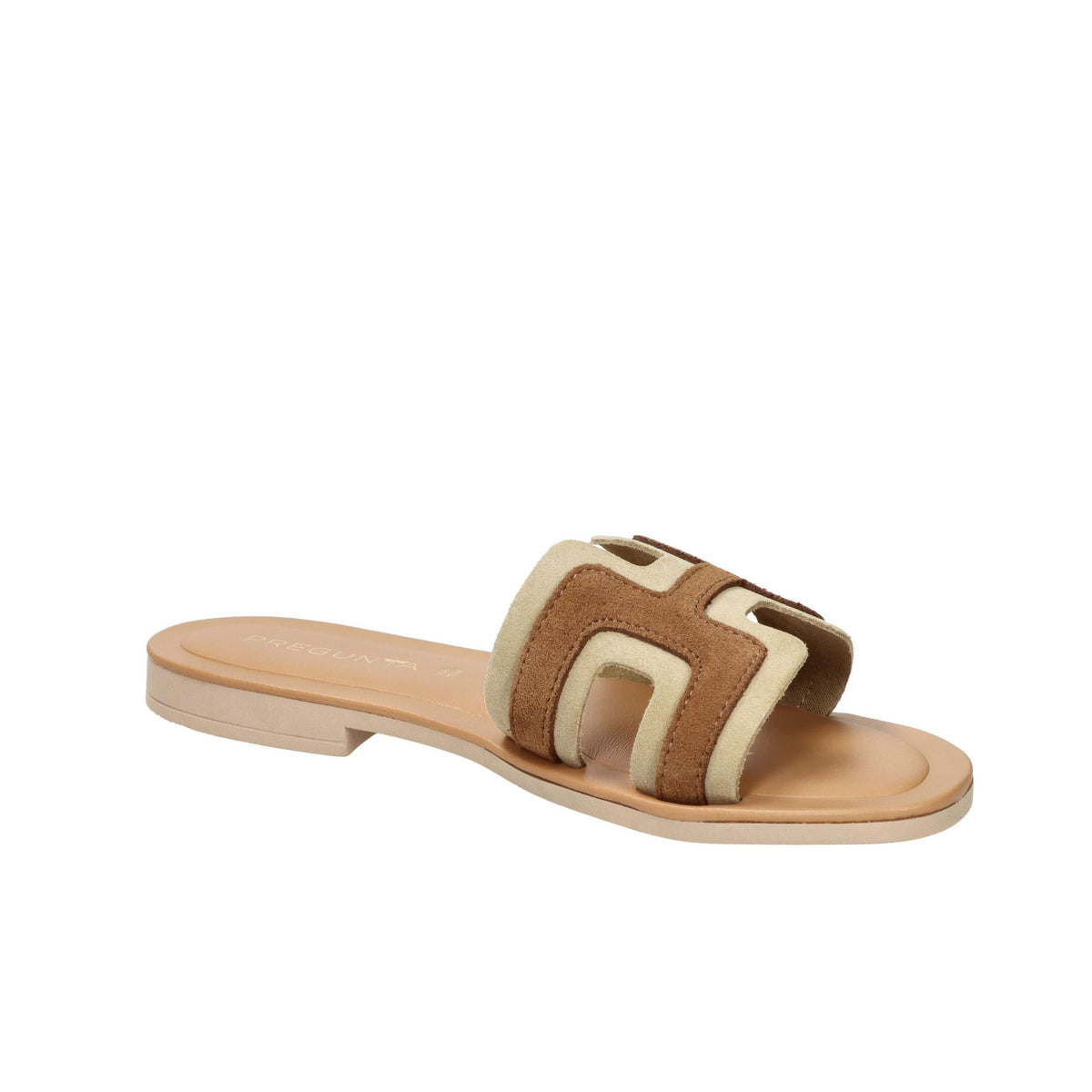 PREGUNTA Donna Ciabatte basse 2525002 Cuoio