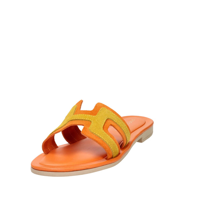 PREGUNTA Donna Ciabatte basse 2525002 Arancione