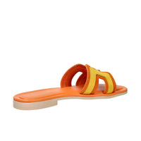 PREGUNTA Donna Ciabatte basse 2525002 Arancione
