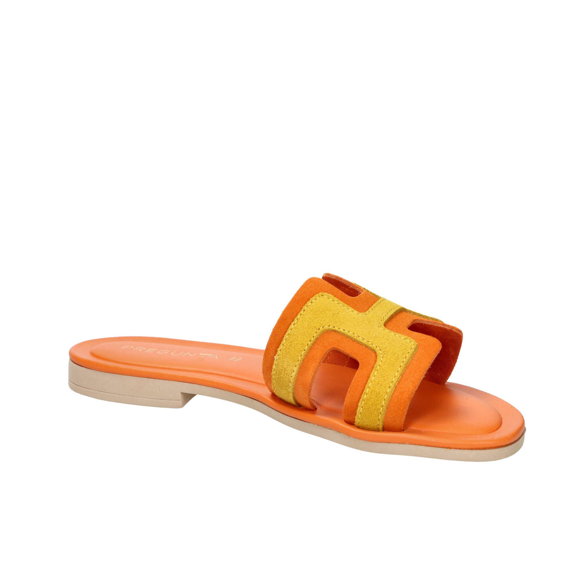 PREGUNTA Donna Ciabatte basse 2525002 Arancione