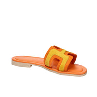 PREGUNTA Donna Ciabatte basse 2525002 Arancione