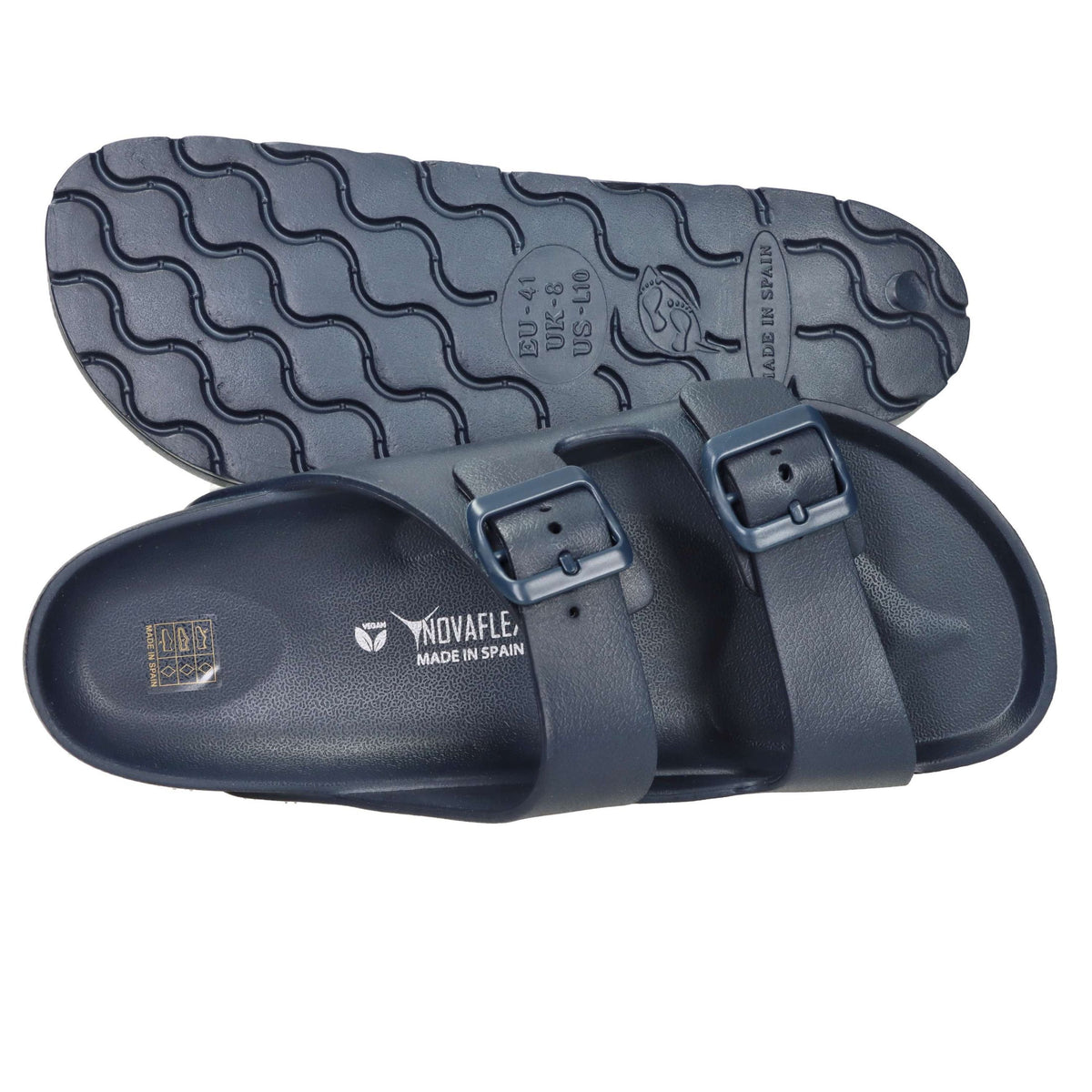 NOVAFLEX Uomo Ciabatte basse QUASSOLO Blu