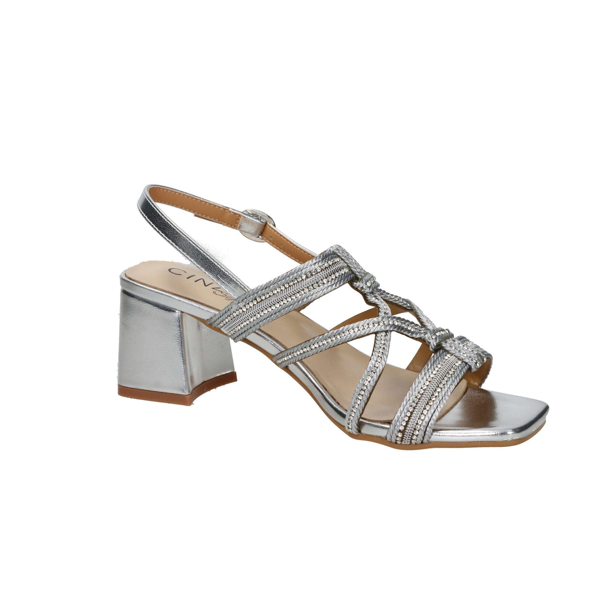 CINZIA SOFT Donna Sandali con tacco CN2022 Argento