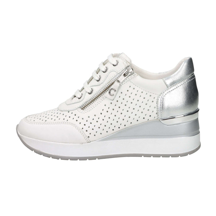 CINZIA SOFT Donna Sneakers bassa IV2523288 Bianco/Argento