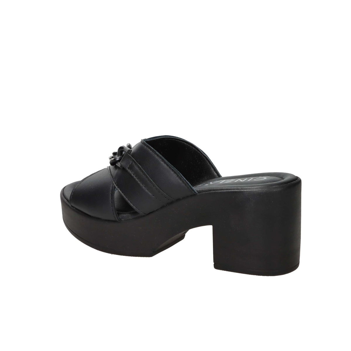 CINZIA SOFT Donna Ciabatte con tacco IAF203519 Nero