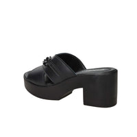 CINZIA SOFT Donna Ciabatte con tacco IAF203519 Nero