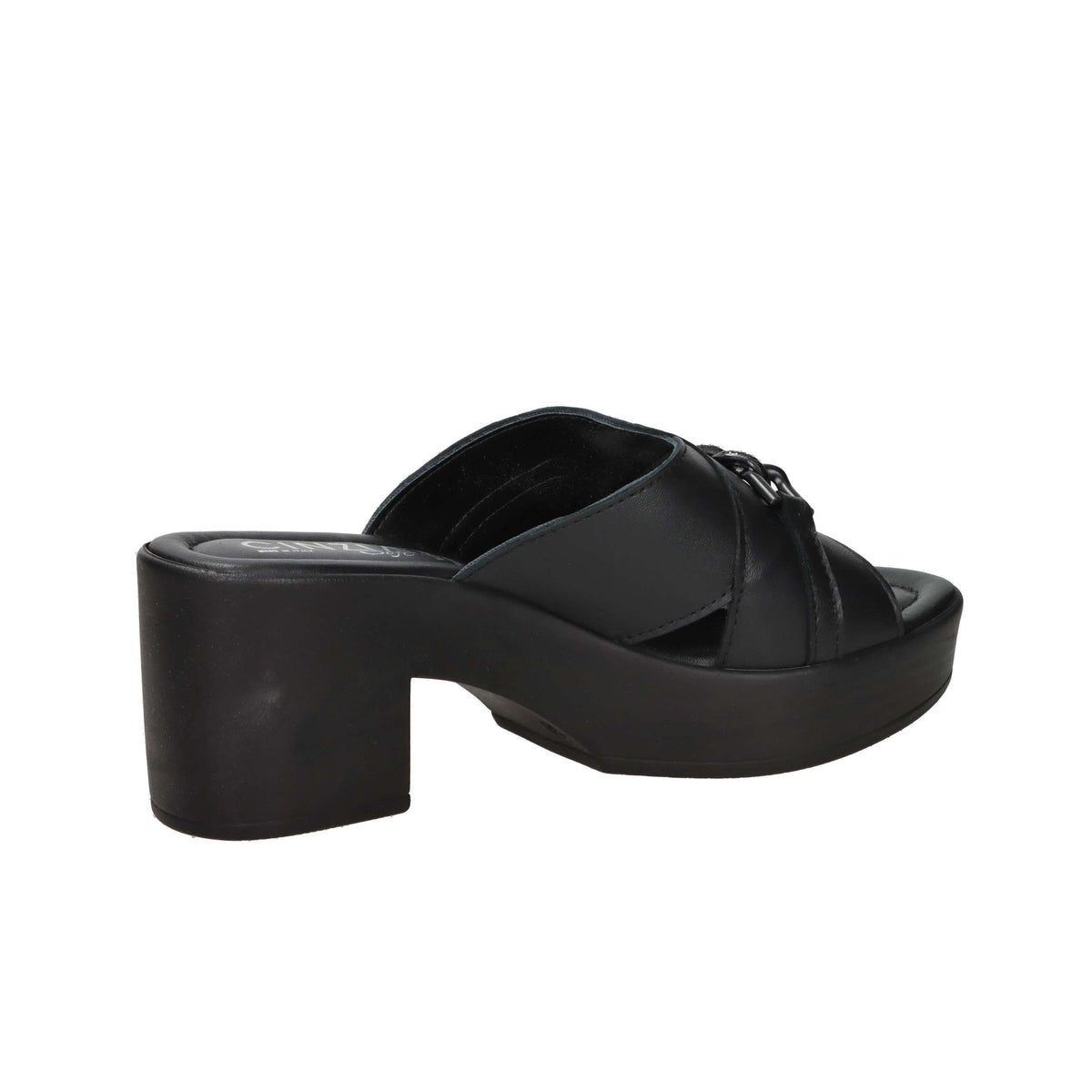 CINZIA SOFT Donna Ciabatte con tacco IAF203519 Nero