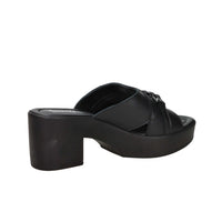 CINZIA SOFT Donna Ciabatte con tacco IAF203519 Nero