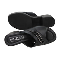 CINZIA SOFT Donna Ciabatte con tacco IAF203519 Nero