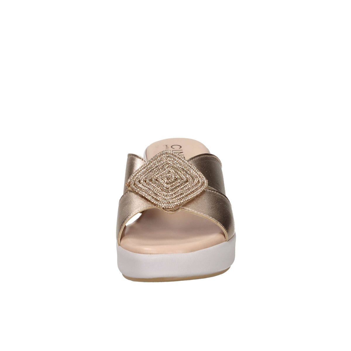 CINZIA SOFT Donna Ciabatte con zeppa TS61312 Rame