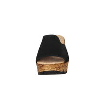 CINZIA SOFT Donna Ciabatte con zeppa IAF373320 Nero