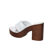 CINZIA SOFT Donna Ciabatte con tacco IAF282974 Bianco
