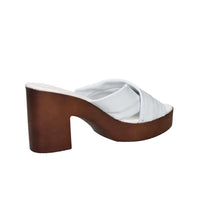 CINZIA SOFT Donna Ciabatte con tacco IAF282974 Bianco