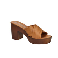 CINZIA SOFT Donna Ciabatte con tacco IAF282974 Cuoio