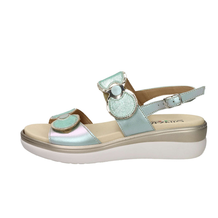 CINZIA SOFT Donna Sandali con zeppa IO20637C Verde Acqua
