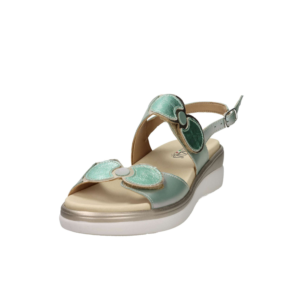 CINZIA SOFT Donna Sandali con zeppa IO20637C Verde Acqua