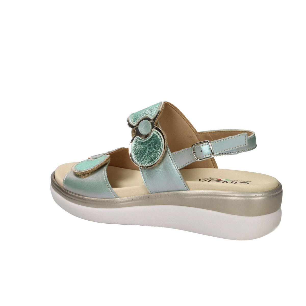 CINZIA SOFT Donna Sandali con zeppa IO20637C Verde Acqua