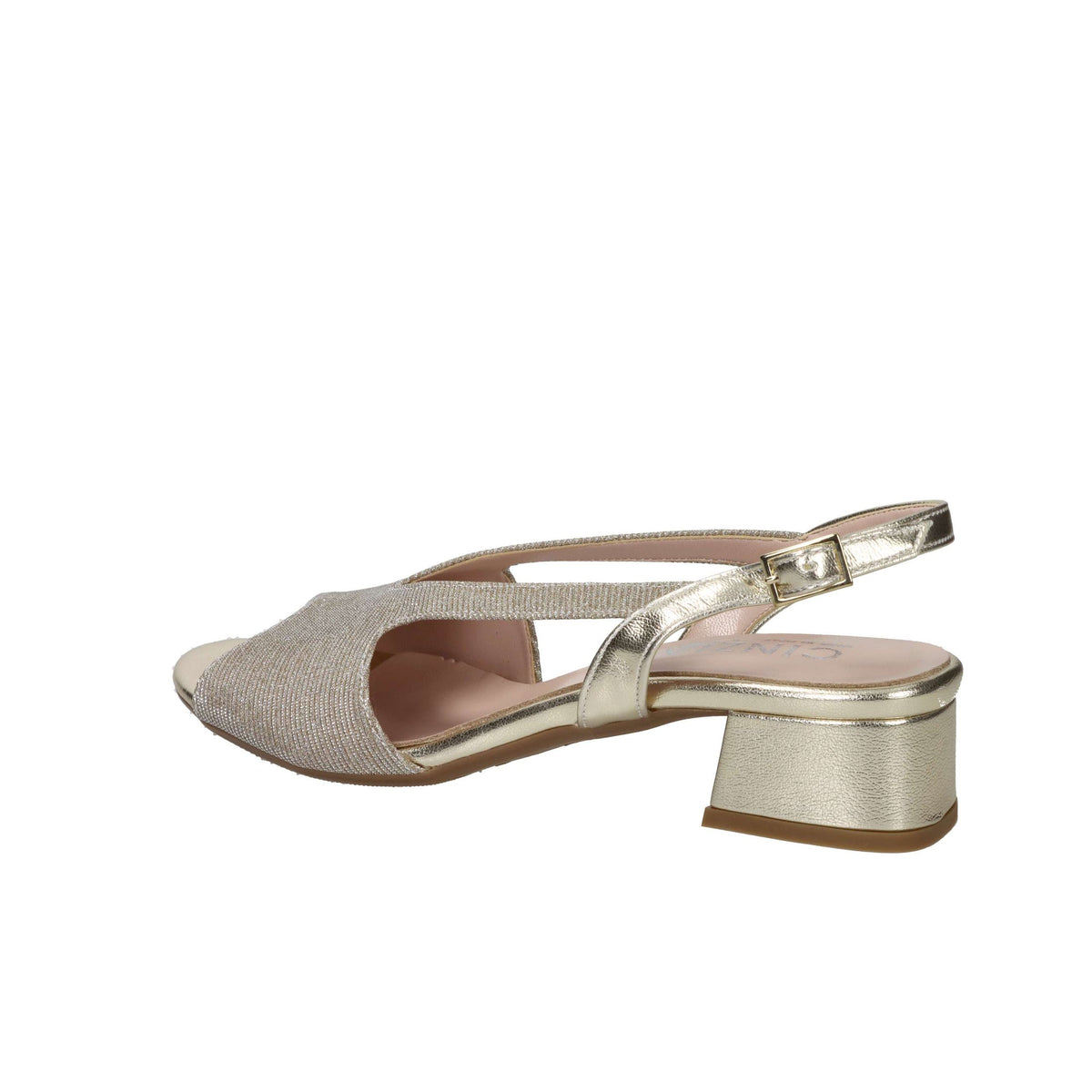 CINZIA SOFT Donna Sandali con tacco DM2551 Platino