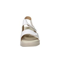 CINZIA SOFT Donna Sandali con zeppa LF85001 Bianco/Argento