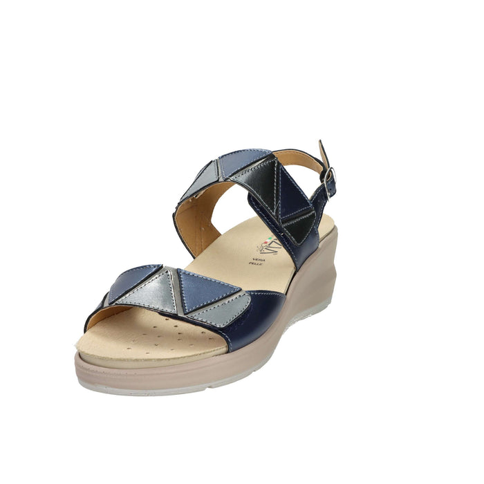 CINZIA SOFT Donna Sandali con zeppa IO1364PCLS Blu