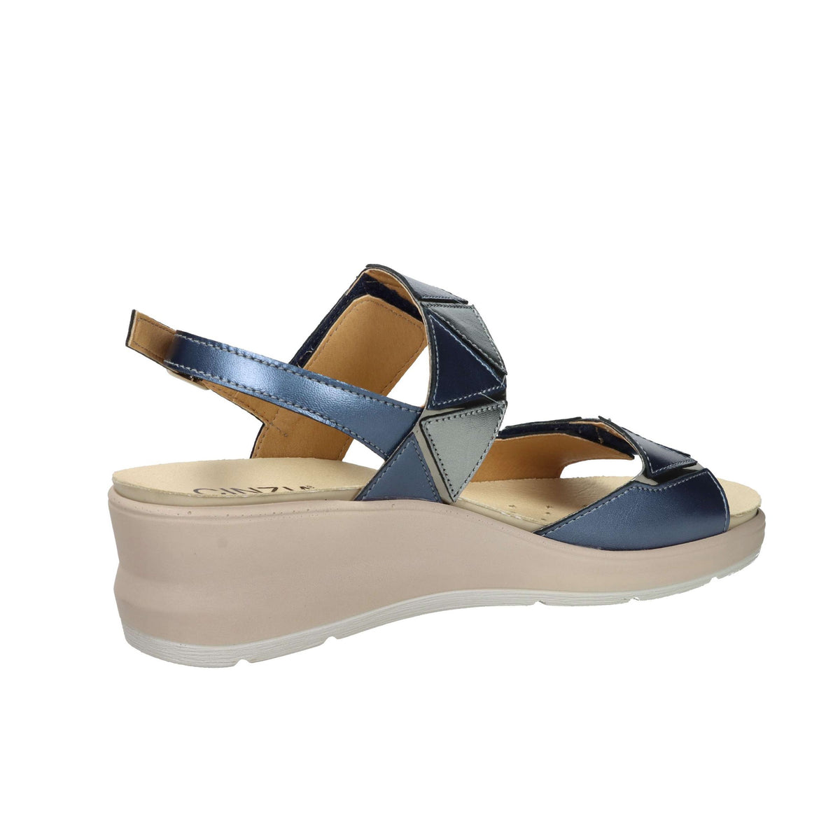 CINZIA SOFT Donna Sandali con zeppa IO1364PCLS Blu