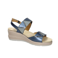 CINZIA SOFT Donna Sandali con zeppa IO1364PCLS Blu