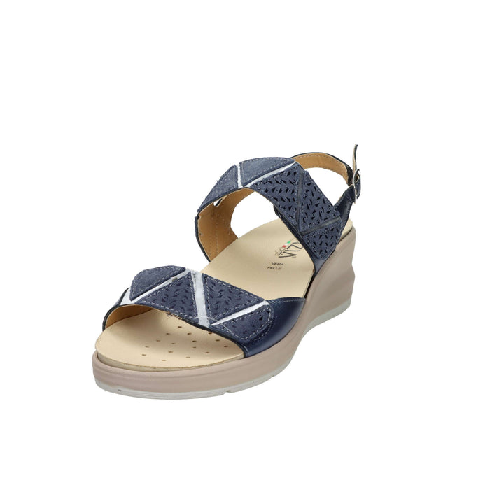 CINZIA SOFT Donna Sandali con zeppa IO13643 Blu